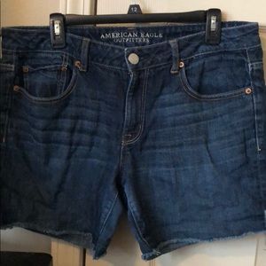 Dark wash American Eagle Bermuda shorts